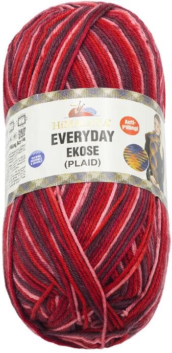 BELLATEX Priadza HiMALAYA EVERYDAY EKOSE 200 g – 241-01 červená,...
