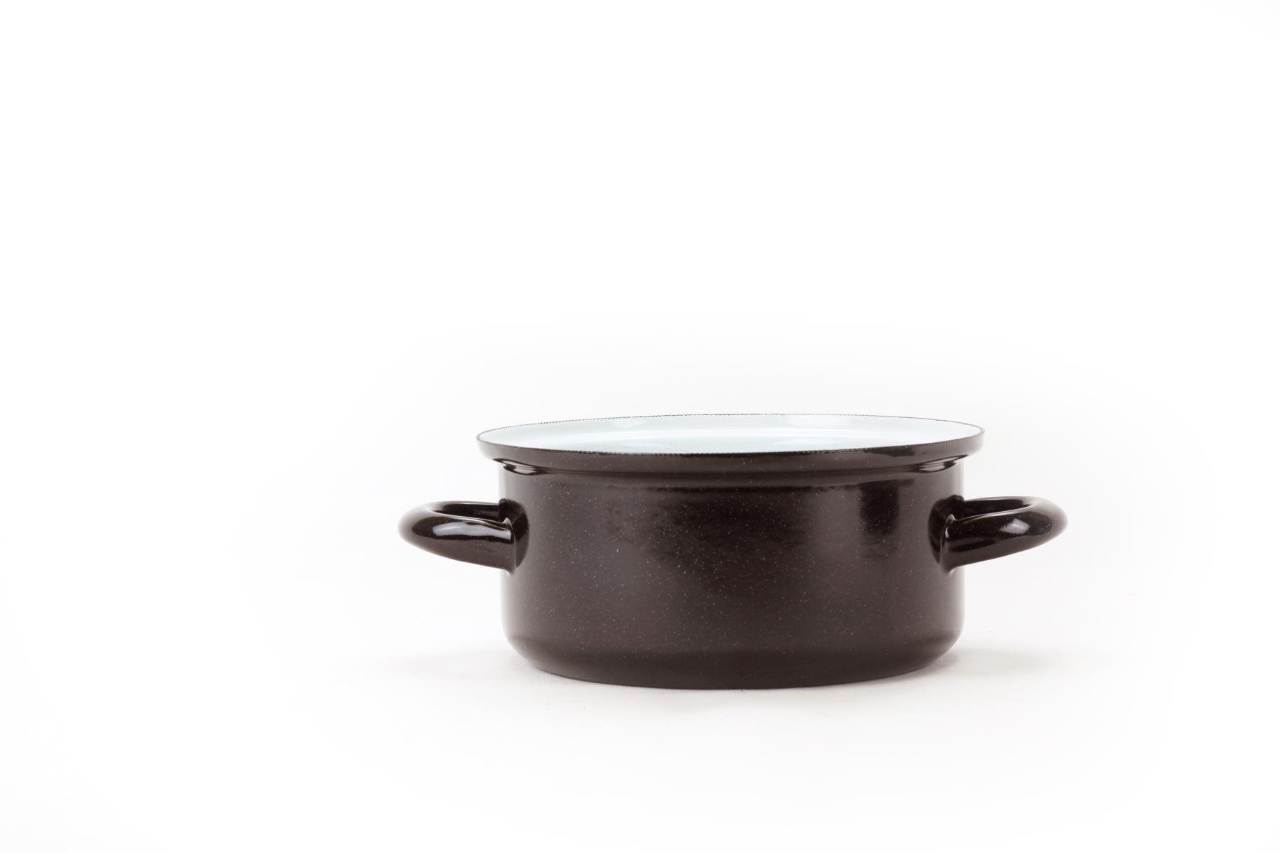 BELIS/SFINX Smaltovaná rajnica STANDARD hnedá 18 cm/2,0 l Rajnica