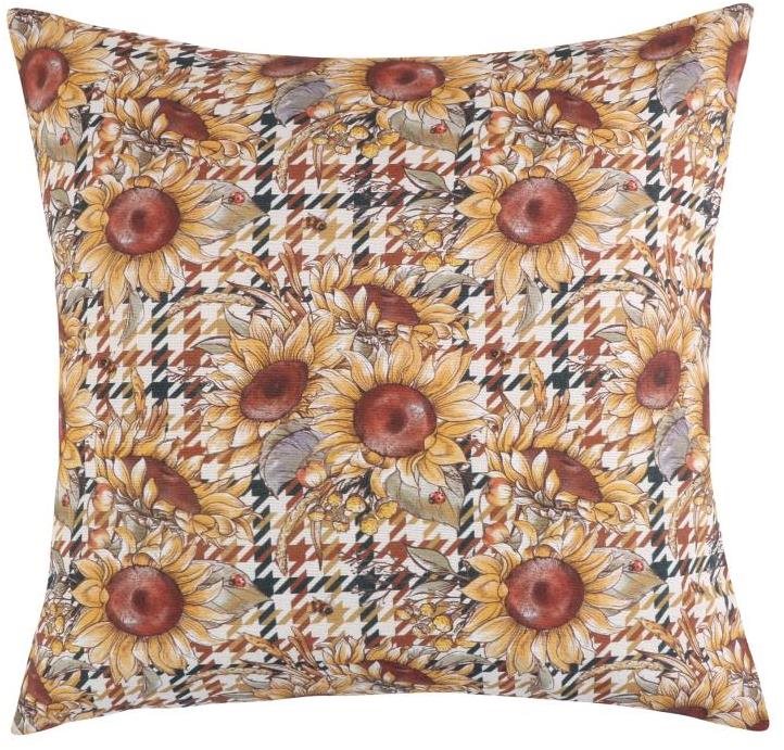 Bellatex s.r.o. Obliečka Ema 45 × 45 cm slnečnice Obliečka na vankúš