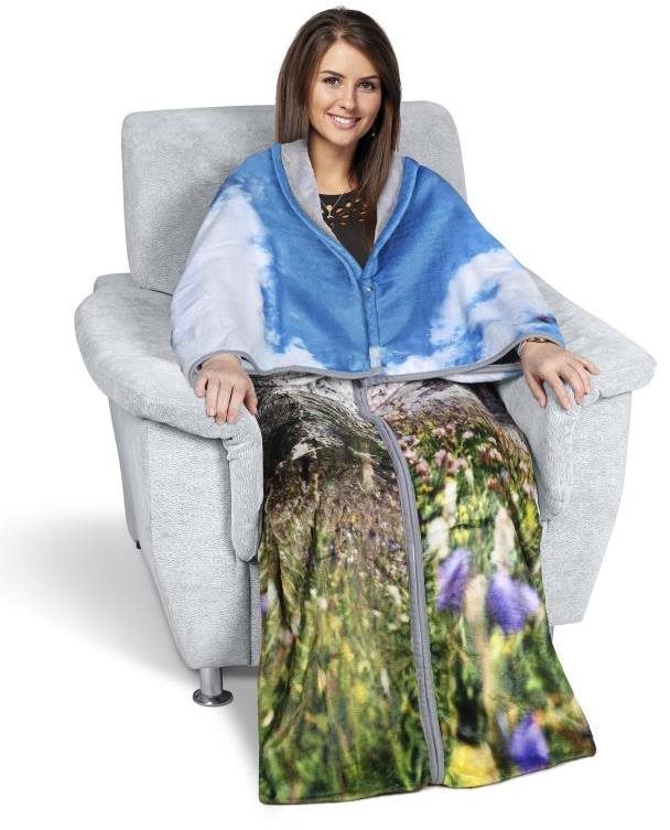 Bellatex s. r. o. Korall Micro 150 × 200 cm kőzetek TV nézős takaró