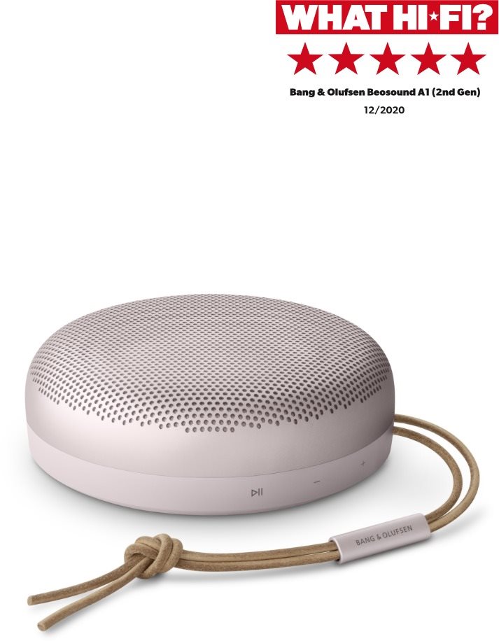 Bang & Olufsen Beosound A1 2nd Gen. Pink Bluetooth reproduktor