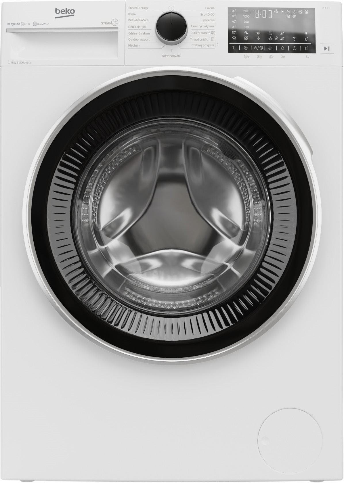 BEKO Beyond B3WFU58415WCSHBG Parná práčka