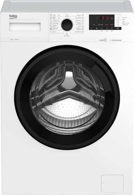BEKO WUE7612XBWS Parná práčka