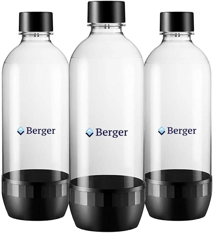 BERGER Fľaša 1 l set 3 ks Fľaša do výrobníka sódy