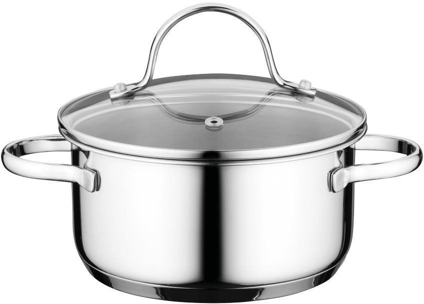 BergHOFF casserole en acier inoxydable avec couvercle COMFORT 16cm...