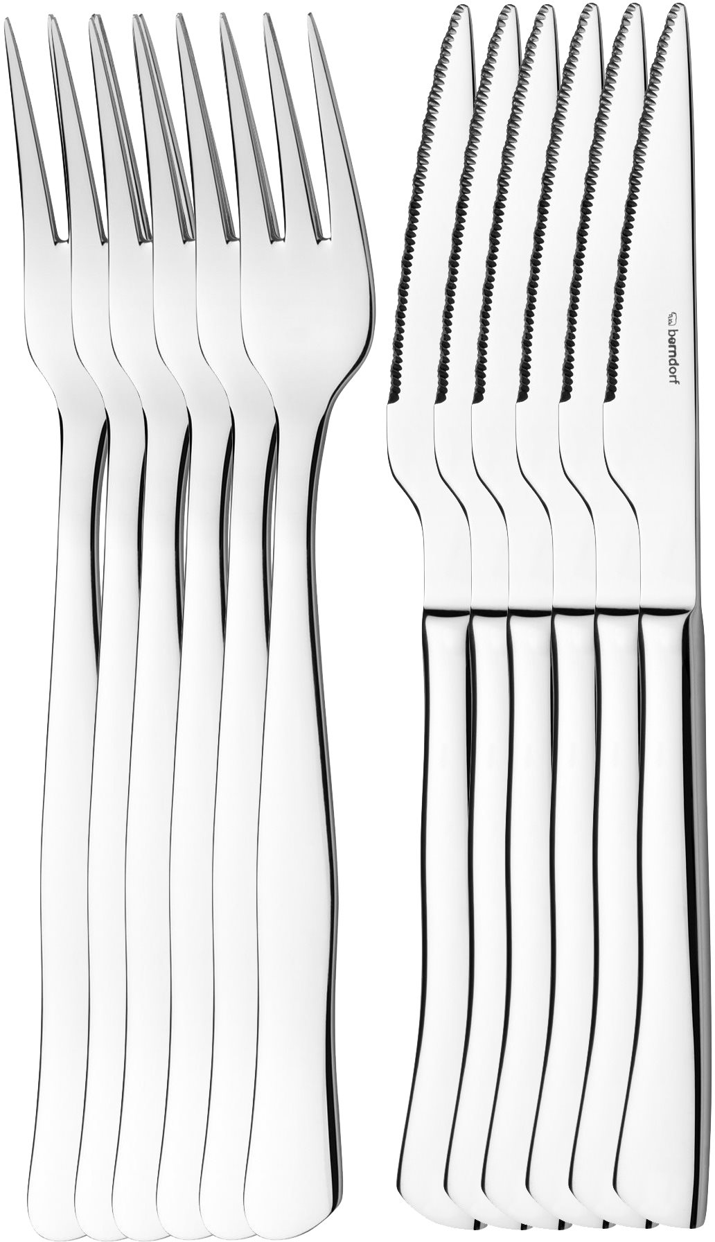 Berndorf Sandrik Steakbesteck-Set PERFECT 12-teilig Besteck-Set