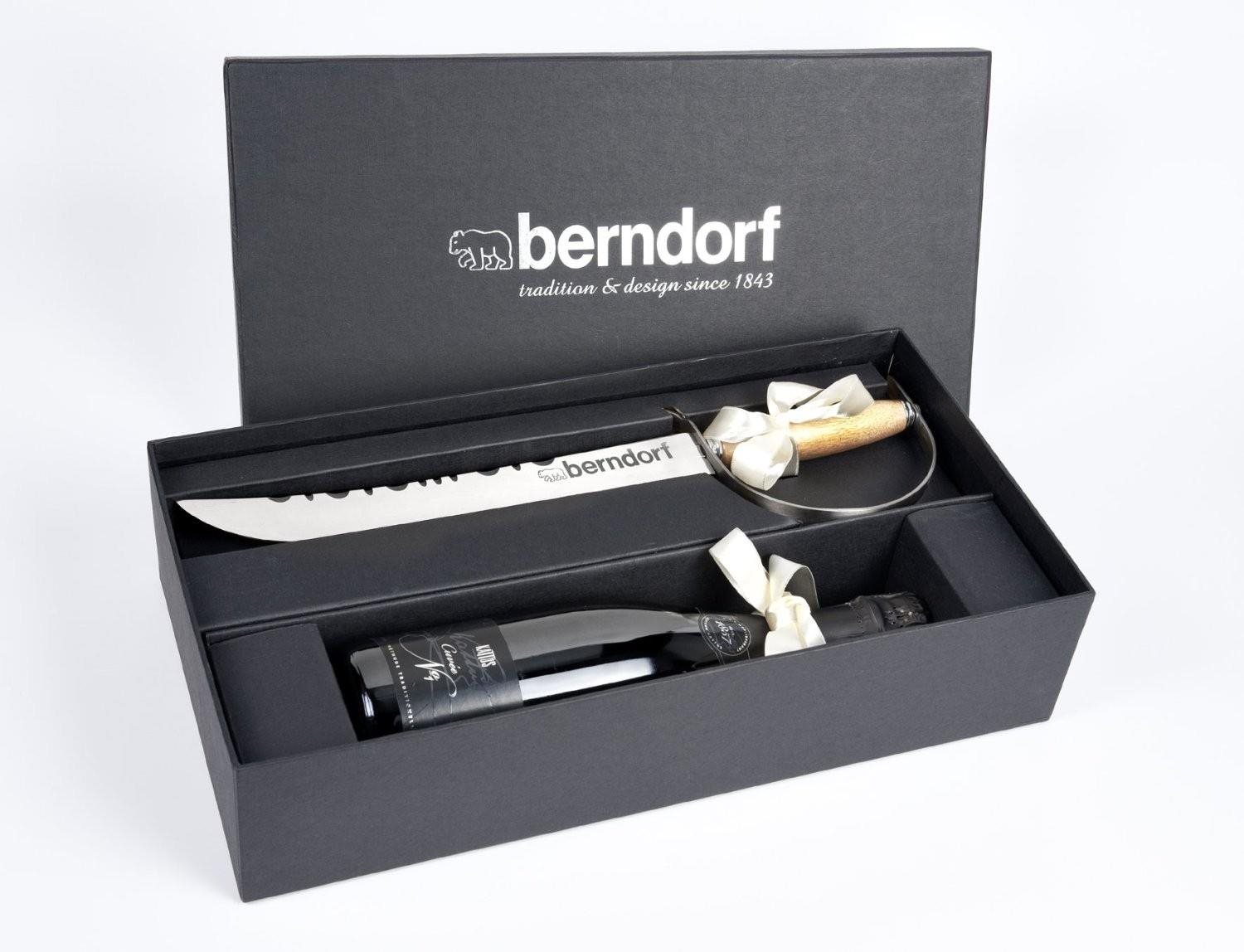 BERNDORF Champagner-Säbel-Geschenkbox Set
