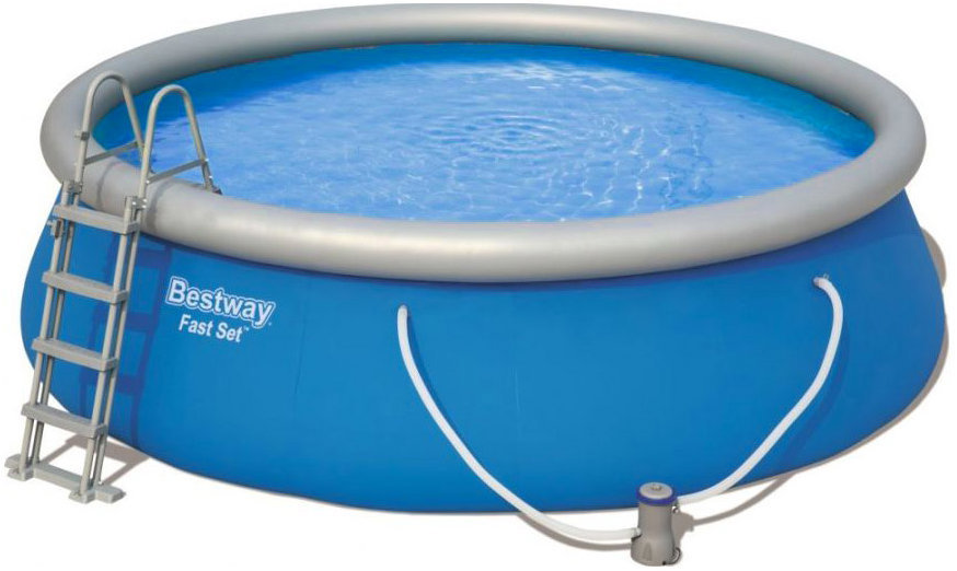 BESTWAY Bazén nafukovací Fast Set 4,57 × 1,22 m Bazén