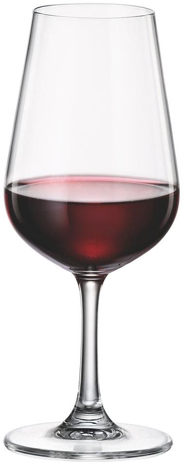 BOHEMIA ROYAL CRYSTAL borospohár 6 db 250 ml Wine taster Pohár