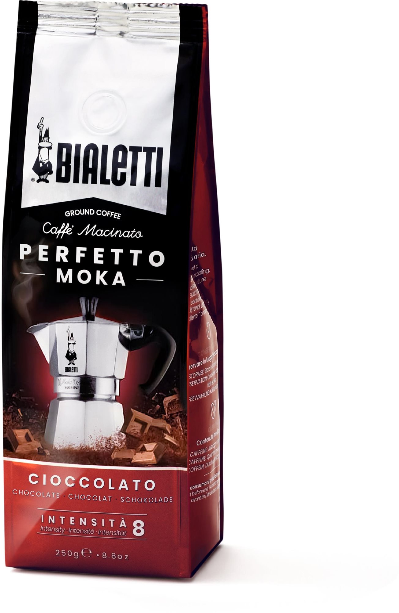Bialetti Perfetto Moka Čokoláda 250 g Káva