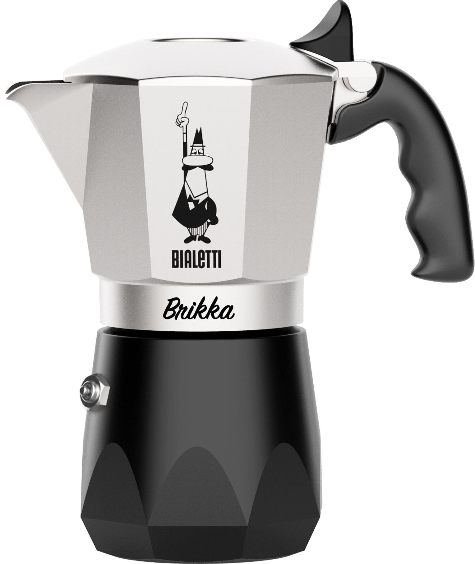 Bialetti Brikka 4 portionen Mokkakanne