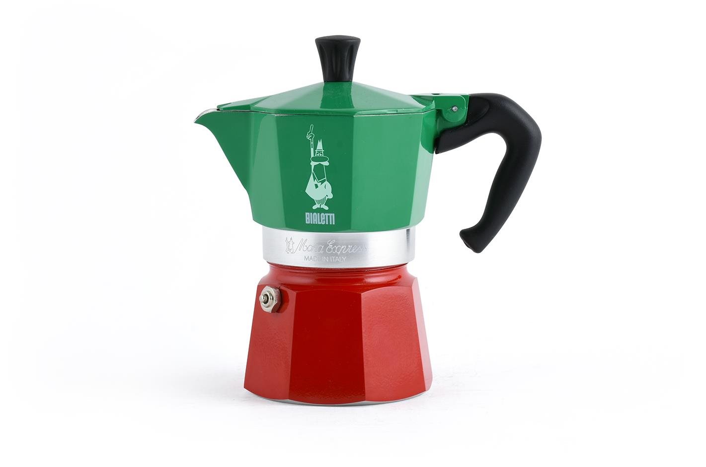 Bialetti Moka Express Italia 3 porcie Moka kávovar