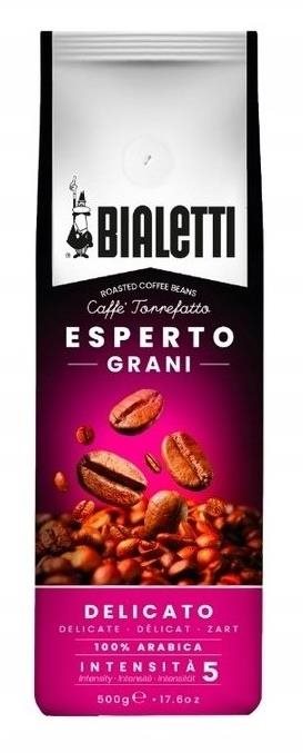 Bialetti Esperto Grani DELICATO, szemes, 500 g Kávé