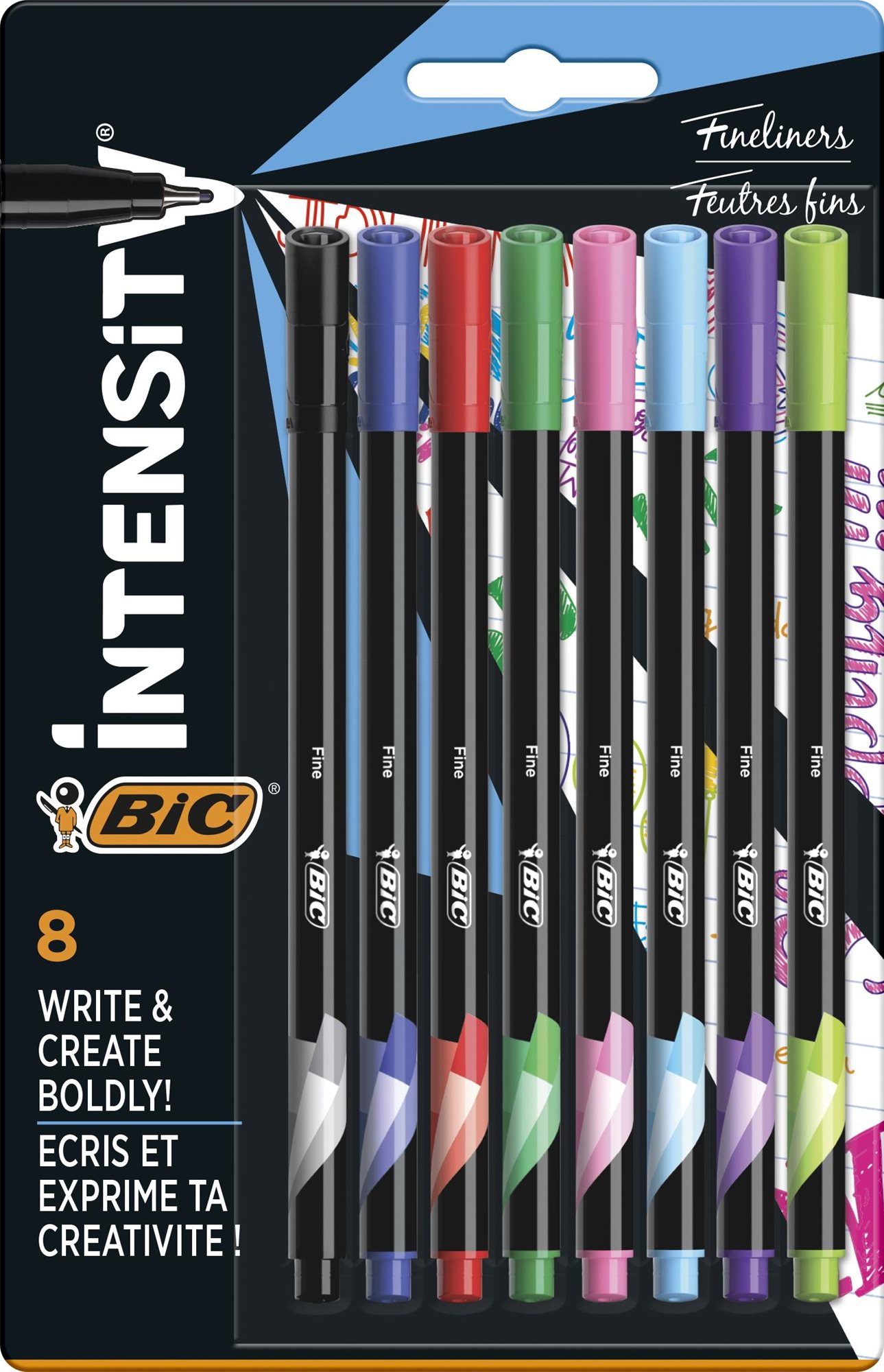 BIC Intensity Liner 0,5 mm – balenie 8 ks Linery