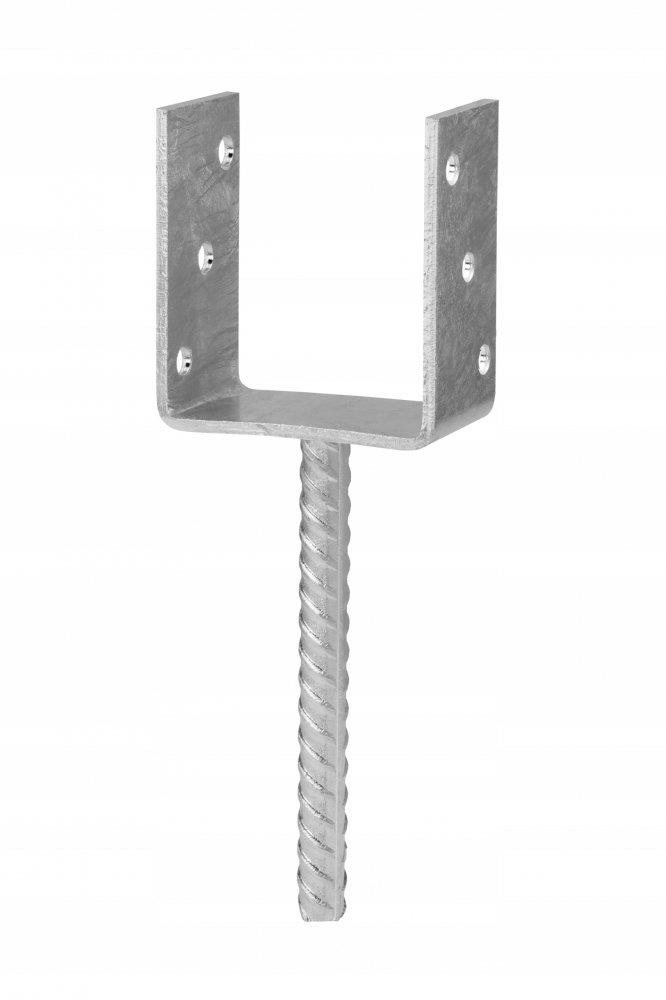 BKshop PS 120UG  Patka sloupku 121 × 120 × 60 × 4 mm Kotevní patka