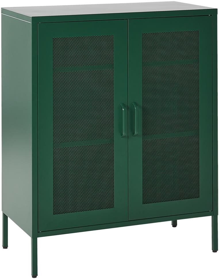 Oceľová komoda zelená WAKATIPU, 322233 Komoda