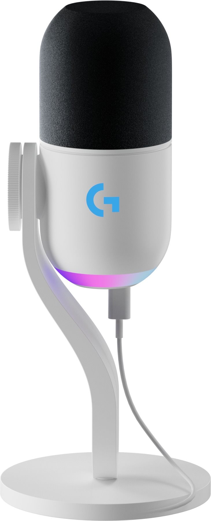 Logitech G Blue Yeti GX Dynamic RGB, cremefarben Mikrofon