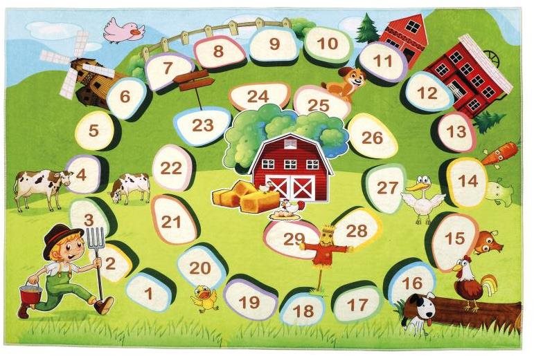 BELLATEX s.r.o. - KOBEREC fototlač 100×150 cm 3040/205 farma Koberec