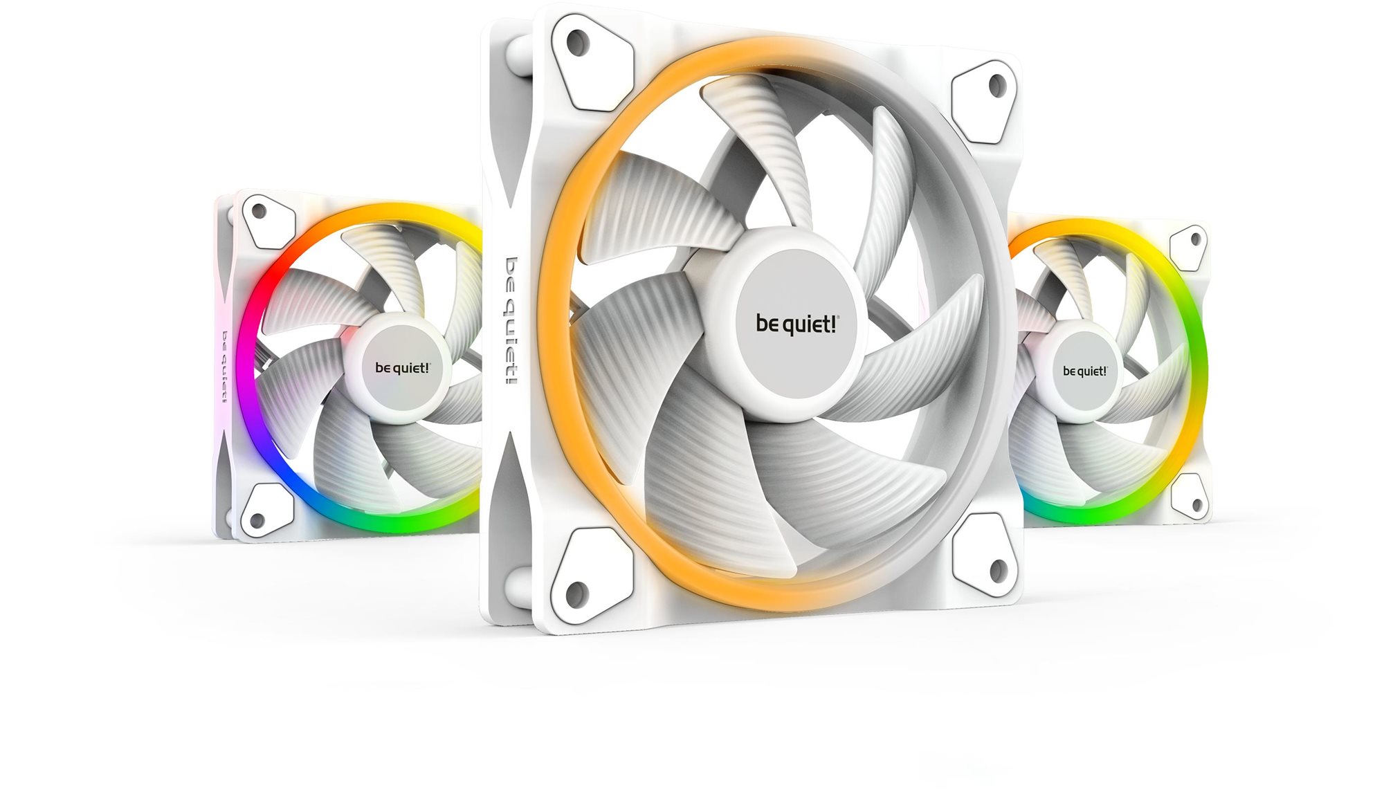 Be quiet! Light Wings White 120mm PWM high-speed Triple Pack...