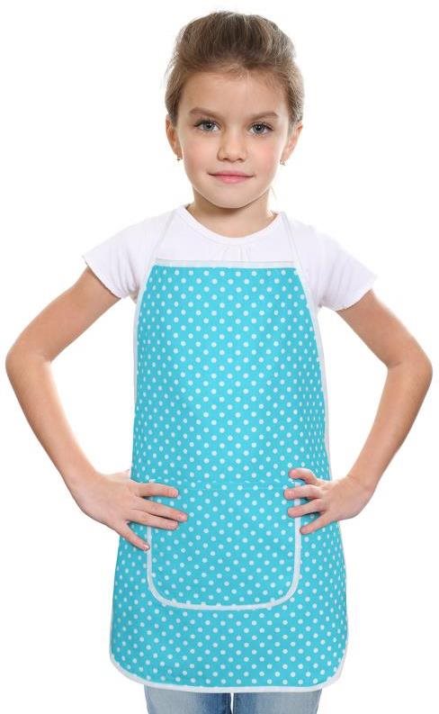 Bellatex 47 × 60 cm – Detská, tyrkysová bodka Zástera