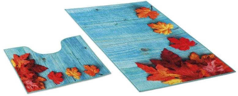 Bellatex 3D készlet 60 × 100, 60 × 50 cm - juharlevelek Fürdőszobai...