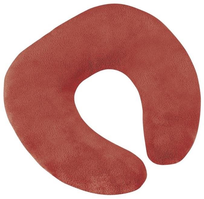 Bellatex - Cestovná podkova - 30 × 35 cm - terra Cestovný vankúš