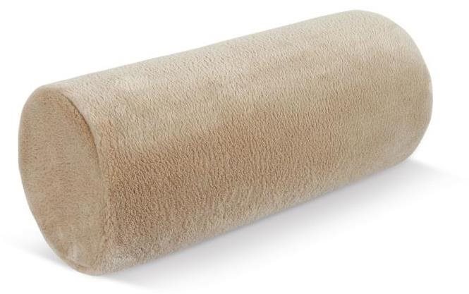 Bellatex Valec Micro – priemer 15 × 35 cm – béžový Cestovný vankúš