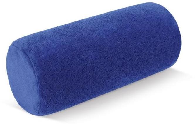 Bellatex Valec Micro – priemer 15 × 35 cm – modrý Cestovný vankúš