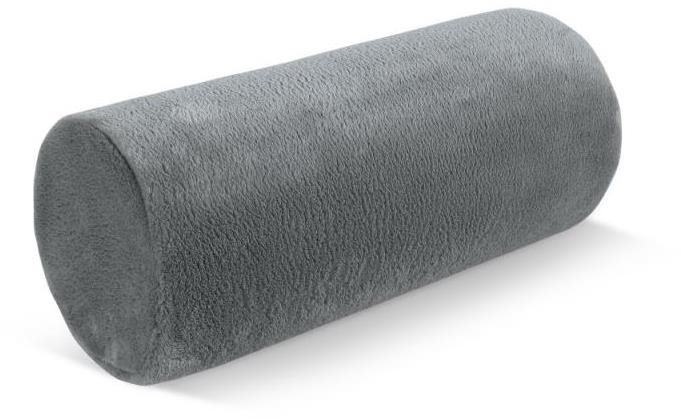 Bellatex Valec Micro – priemer 15 × 35 cm – sivý Cestovný vankúš