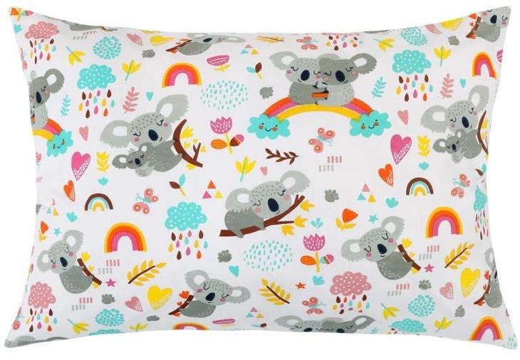 Bellatex VIOLA – 40 × 60 cm – koala s dúhou – detský motív Vankúš