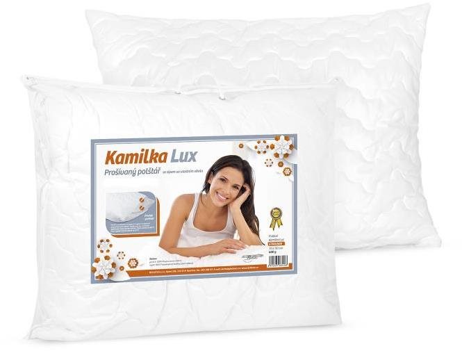 Bellatex Vankúš Kamilka LUX 600 g – 50 × 70 cm – biely, 50 × 70 cm...