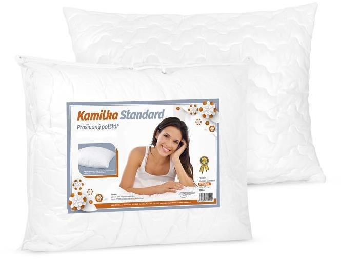 Bellatex párna Kamilka STANDARD 800g - 70 × 90 cm - fehér, 70 × 90...