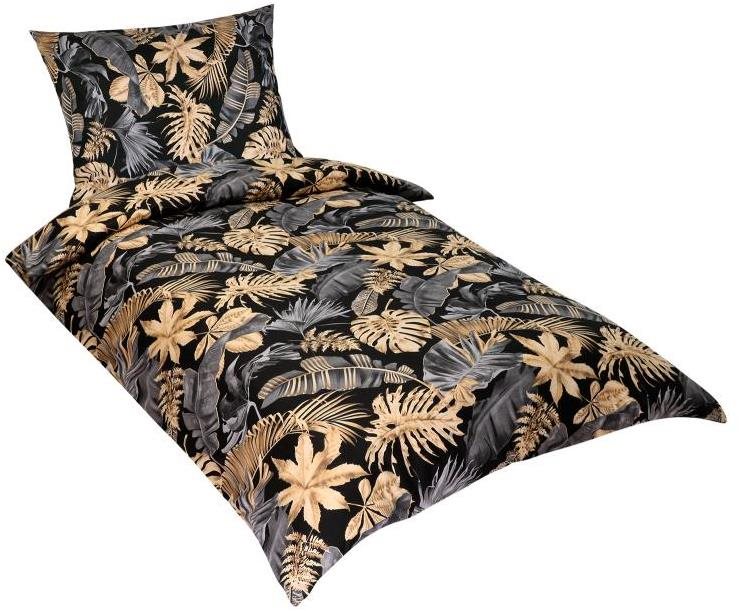 Bellatex Bavlnené – 140 × 220, 70 × 90 cm – monstera Obliečky