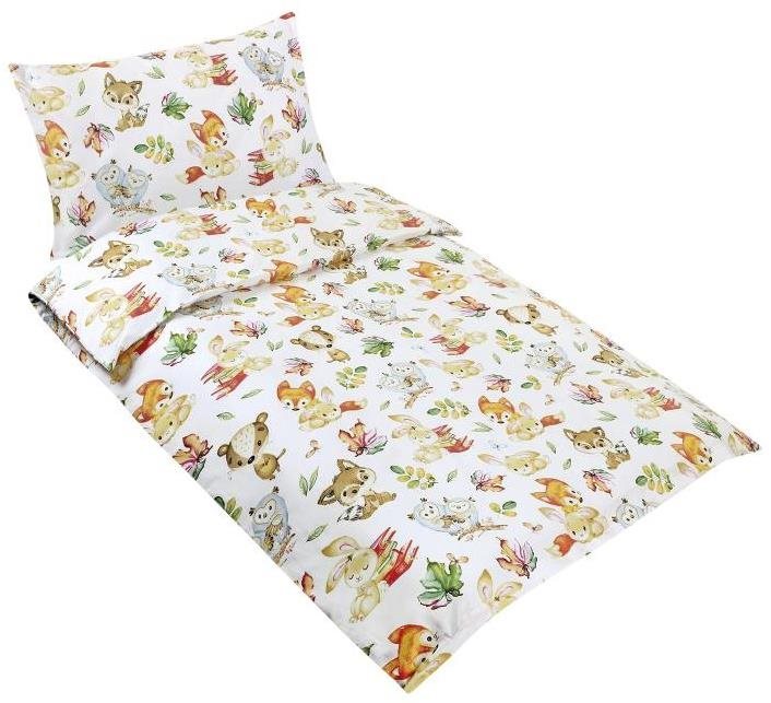 Bellatex Agáta - 90 × 135, 45 × 60 cm - lesné zvieratká Detská...
