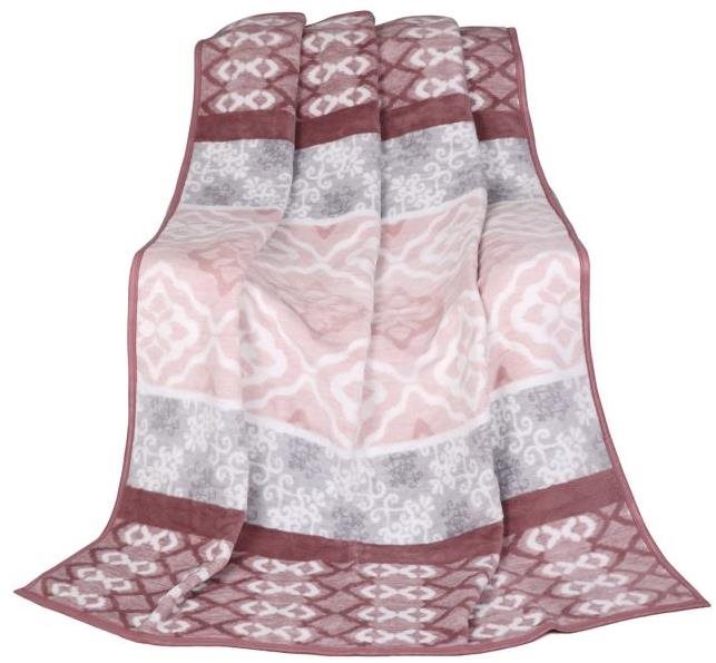 Bellatex Karmela PLUS, jednolôžko - 150 × 200 cm - fantázia Deka