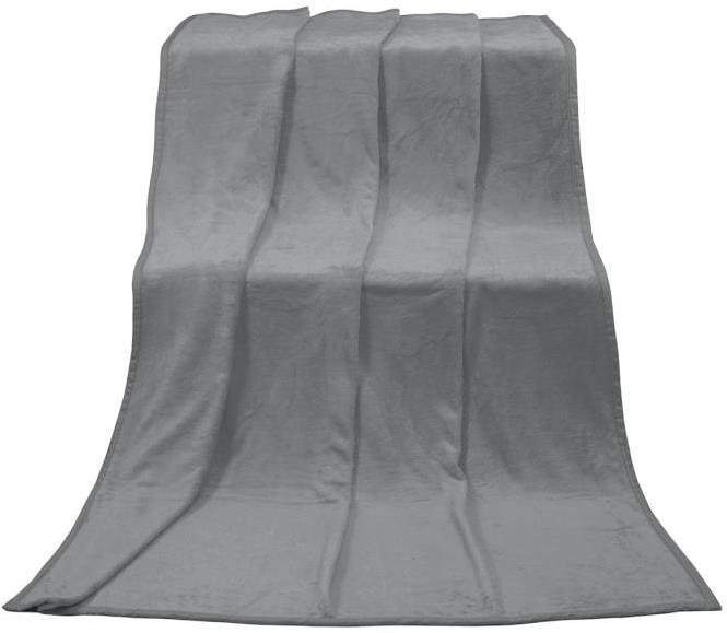 Bellatex Korall MICRO 200 × 230 cm - szürke Pléd