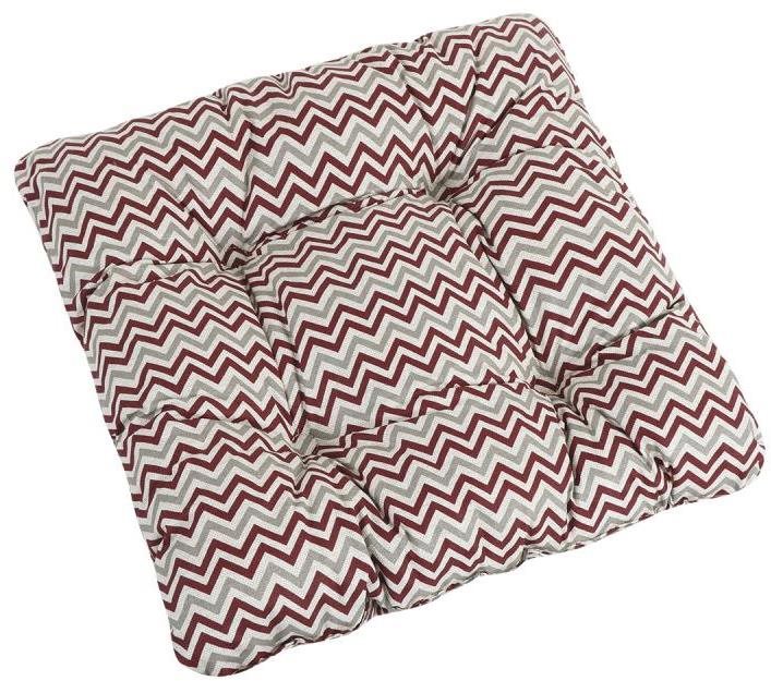 Bellatex Adéla prešívaný – 38 × 38 cm, prešívaný – chevron bordový...