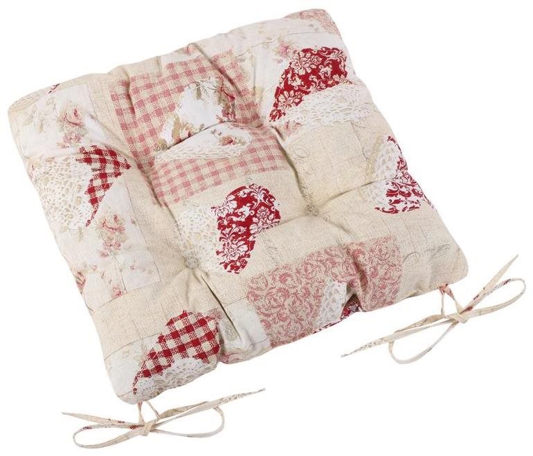 Bellatex EMA prešívaný – 40 × 40 cm, prešívaný – patchwork srdce...