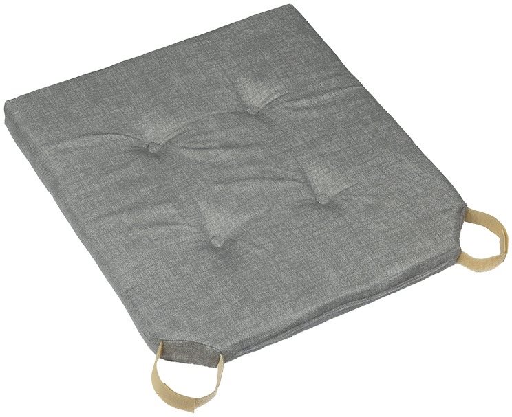 Bellatex, hladký Ulla - 40 × 40 cm - hnedá Vankúš na sedenie