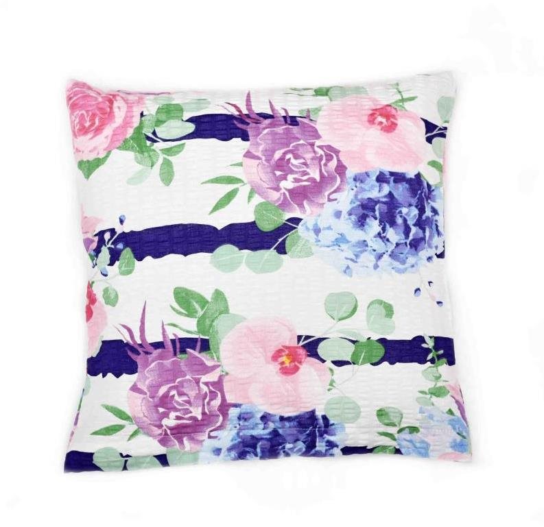 Bellatex Krepová – 40 × 40 cm – kvety ruží Obliečka na vankúš