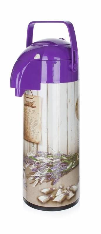 BANQUET CULINARIA LAVENDER 1,9 l OK mit Pumpe Thermoskanne