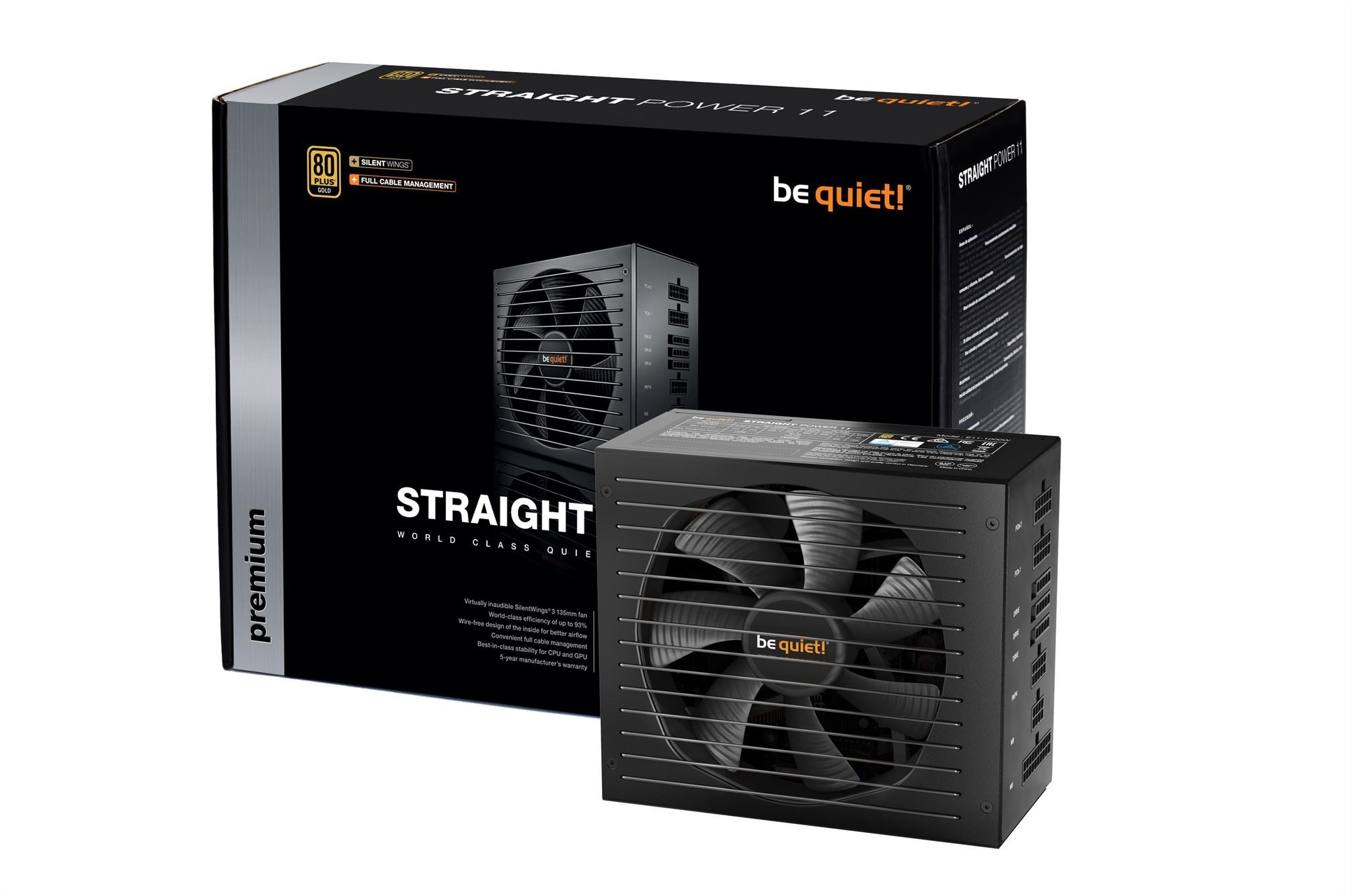 Be quiet! STRAIGHT POWER 11, 450W PC Power Supply