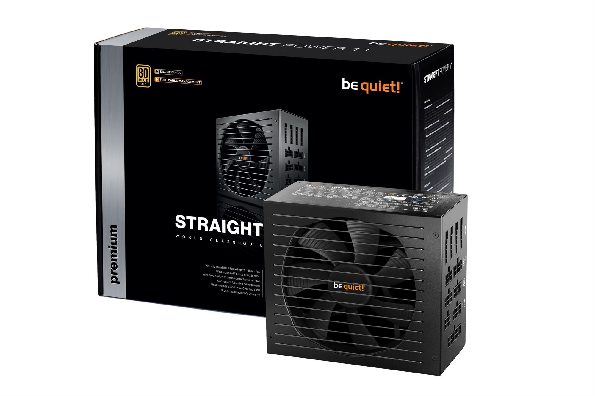 Be quiet! STRAIGHT POWER 11 850 Watt PC-Netzteil