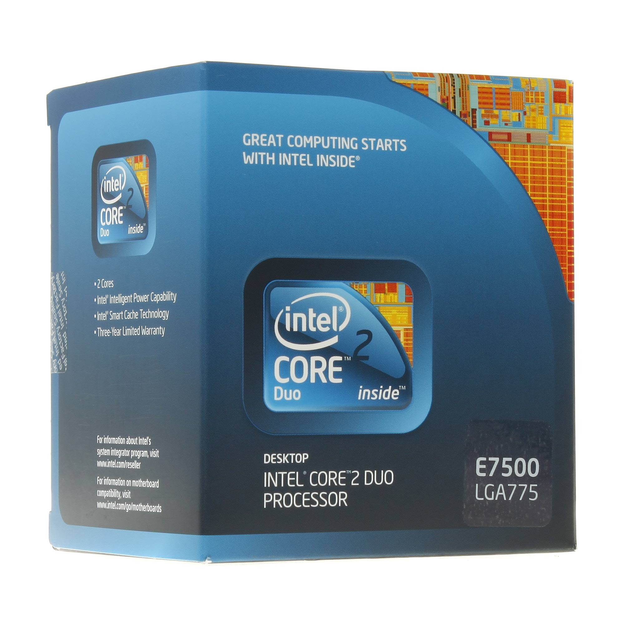 Intel Core 2 Duo E7500 Procesor