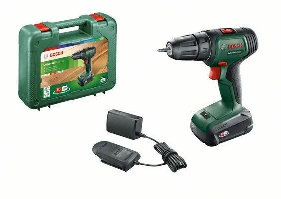 Bosch UniversalDrill 18 (1× 1,5 Ah) Akumulátorový skrutkovač