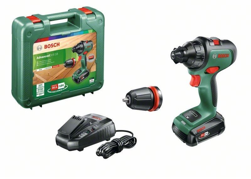 Bosch AdvancedDrill 18 (1× 2,5 Ah) Akumulátorový skrutkovač
