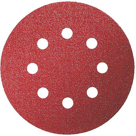 BOSCH Brúsny papier expert 125mm, G80, 5ks Brúsny papier