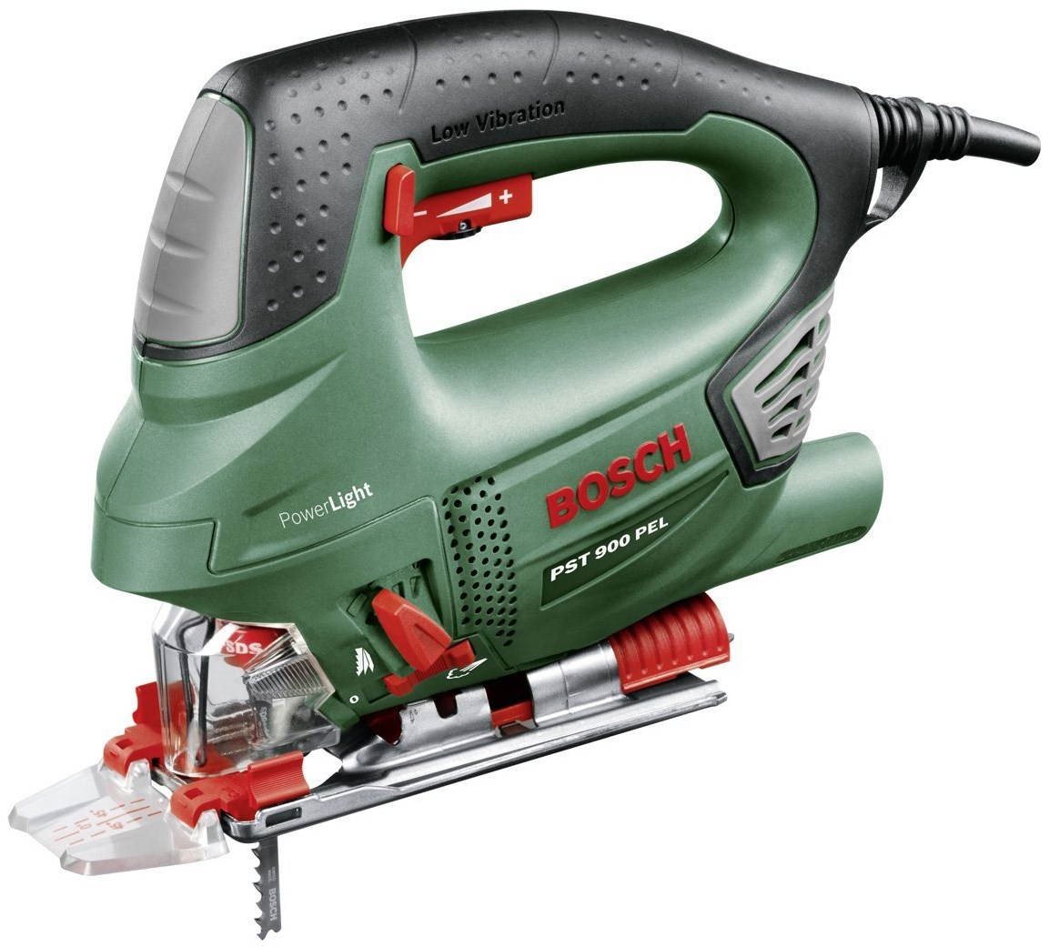 BOSCH PST 900 PEL + 10 ks pilových plátků 0.603.3A0.201 Přímočará...