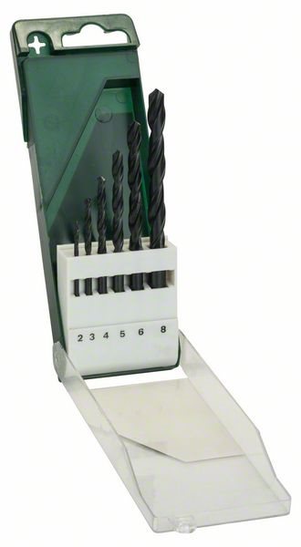 BOSCH DIY Vrtáky HSS-R sada 2-3-4-5-6-8  2.609.255.029 Sada vrtákov