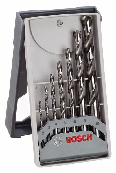 BOSCH 7 ks Mini X-line sada vrtákov do kovu HSS-G 2.608.589.295...
